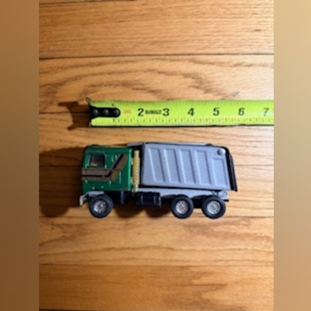 Tin Type Dump Toy Truck